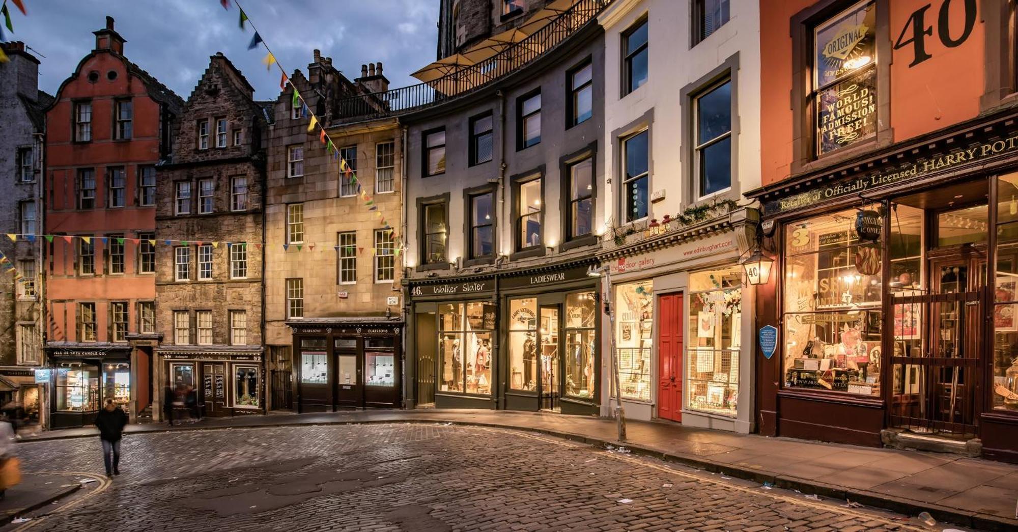 Homely Tenement For 2 Near Botanic Gardens Edinburgh Bagian luar foto